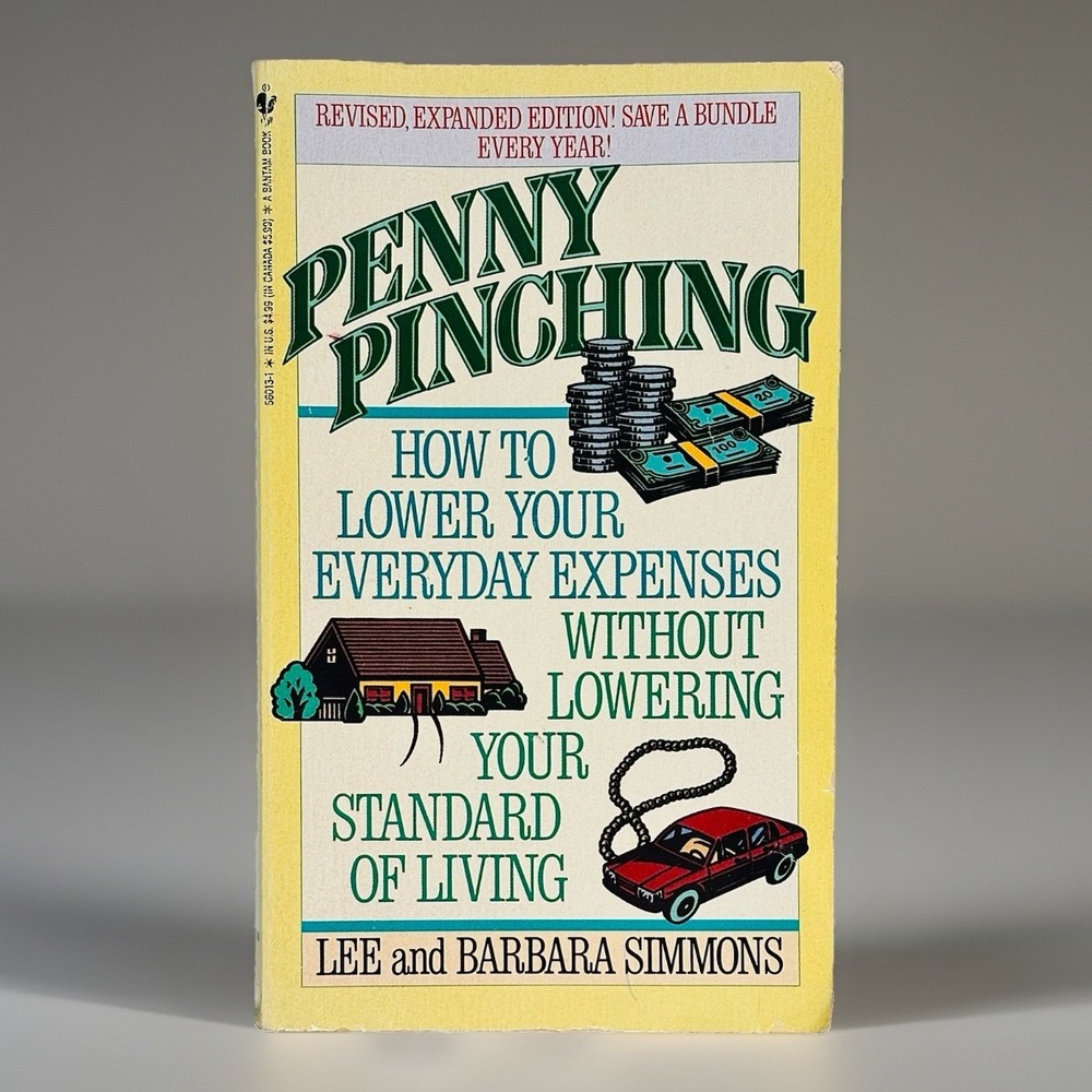 Penny Pinching Lee Barbara Simmons Vintage 1993 Bantam Paperback Book Frugal